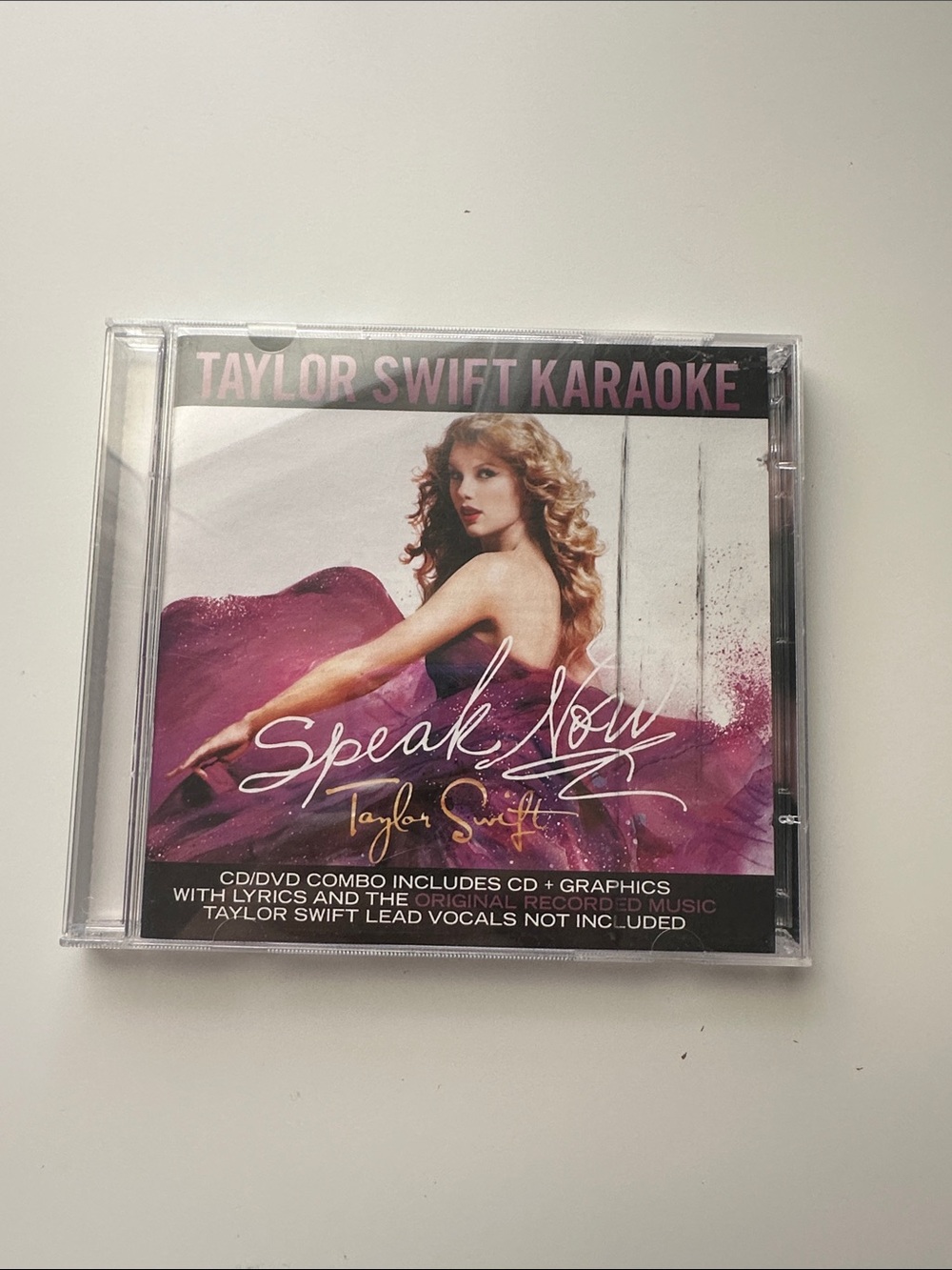 ✨Taylor Swift Karaoke Speak Now CD/DVD Combo ✨